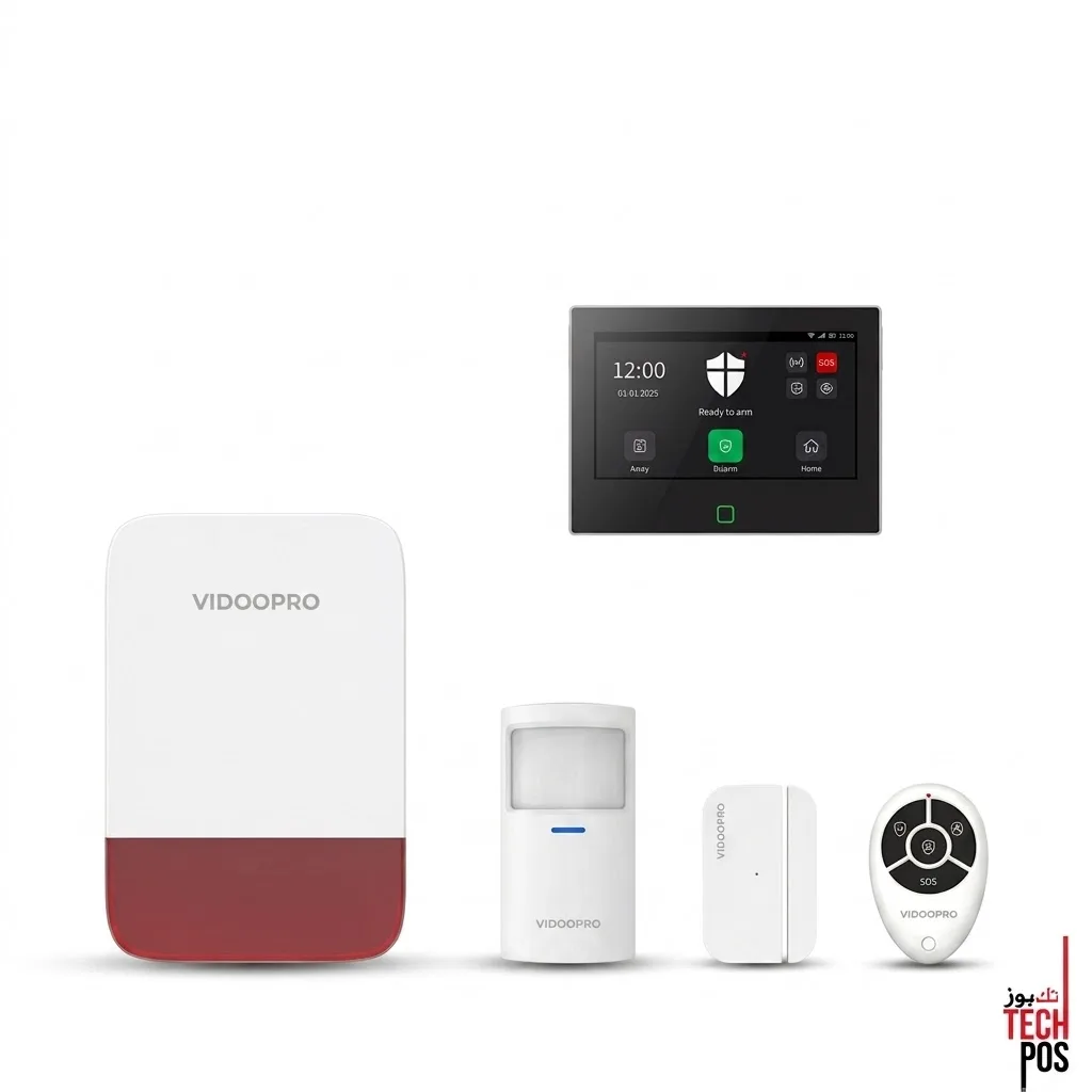 KIT ALARM VIDOO PRO LoRa WIFI + 4G AVEC 1 DETECTEUR + 2 REMOT + 1 ILS + SIRENE EXTERIEUR